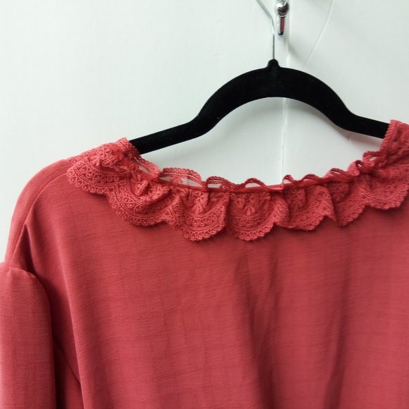 ADIVA Classy Tea Rose Top 2X NWT - Picture 6 of 6